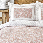 Karaca Home Celerina Rosa 100% Baumwolle Einzel Bettbezug Set