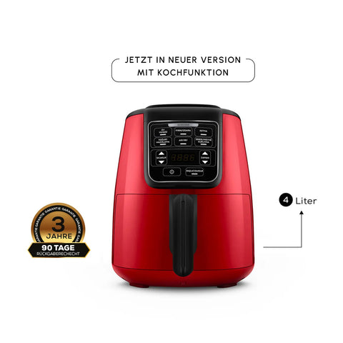 Karaca Air Cook XL 2 in 1 Airfryer Ruby