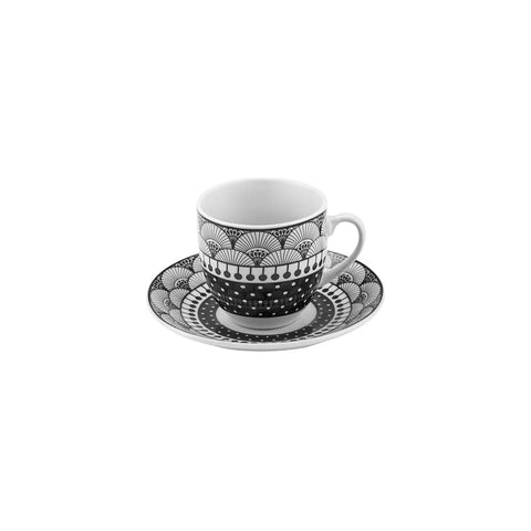 Karaca Aysel Kaffeetassen Set, 6 Personen, 85 ml