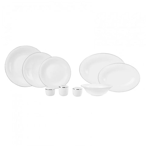 Karaca Fine Pearl Fame 58-teiliges Premium Tafelservice-Set für 12 Personen