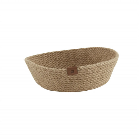 Karaca Home Alba Jute Dekoteller, Rund, 28 cm