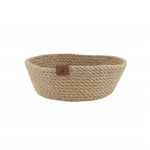 Karaca Home Alba Jute Dekoteller, Rund, 25 cm