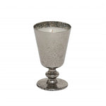 Karaca Home New Year Lin Goblet Candle Silver