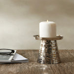 Karaca Moroccan Candle Holder Silver 10x10x13 cm