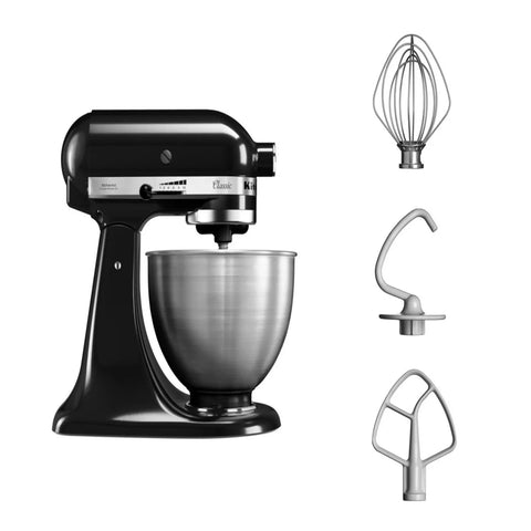 Kitchenaid Classic 4.3L Standmixer 5K45SS Onyx Schwarz-EOB