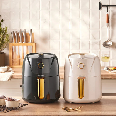 Homend Airfryday 2505H mit 8 verschiedenen Programmen, 4,3 Liter Airfryer Anthrazit