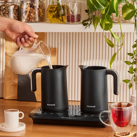 Homend Pottoman Plus 1888H Türkischer Kaffee- und Getränkezubereitungsautomat 3 in 1, 1000W