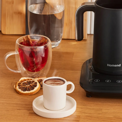 Homend Pottoman Plus 1888H Türkischer Kaffee- und Getränkezubereitungsautomat 3 in 1, 1000W