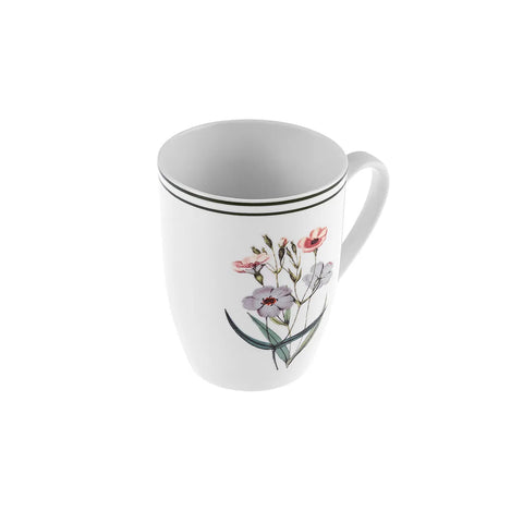 Karaca Little Garden Tasse 250 ml Weiß