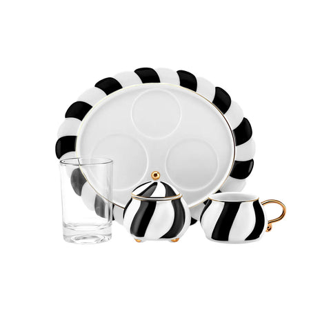 Karaca Mine Kaffeetassen-Set, 2 Personen, 90 ml