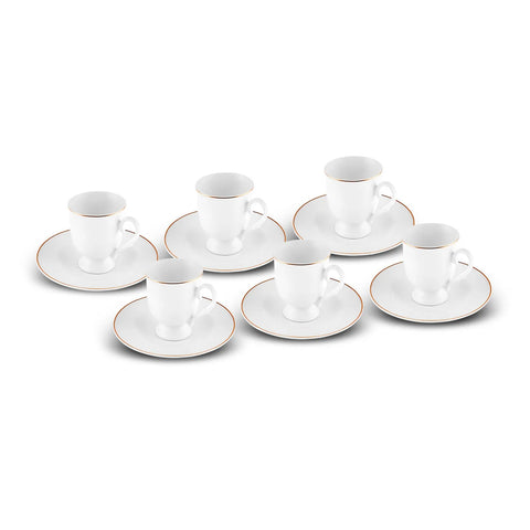 Karaca Alin Kaffeetassen-Set, 6 Personen, 85 ml