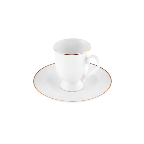 Karaca Alin Kaffeetassen-Set, 6 Personen, 85 ml