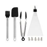 Karaca Eka 10 Person Cake Service Utensil Set-Black