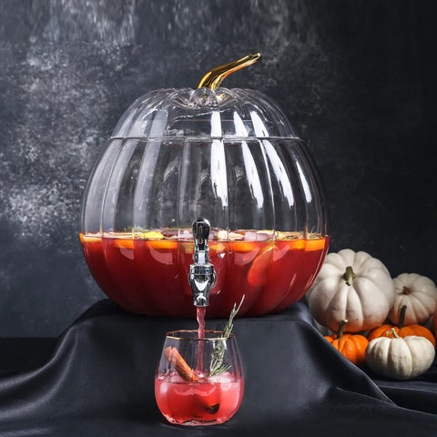 Karaca Halloween Wasserspender aus Glas, 2L