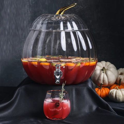 Karaca Halloween Wasserspender aus Glas, 2L