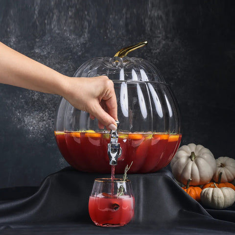 Karaca Halloween Wasserspender aus Glas, 2L