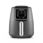 Karaca Air Cook XL 2 in 1 Sprechender Airfryer, space gray