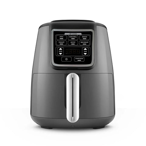 Karaca Air Cook XL 2 in 1 Sprechender Airfryer, space gray