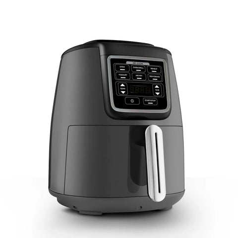 Karaca Air Cook XL 2 in 1 Sprechender Airfryer, space gray