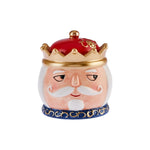 Karaca New Year Nutcracker Storage Container, 12 cm, Blue