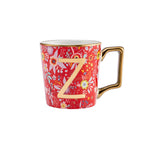 Karaca Flower Z Letter Mug 350 ml