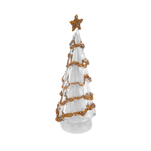 Karaca Weihnachten Led Licht Tannenbaum, 13,5x11x31,5 cm