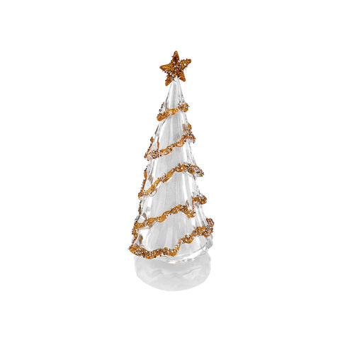 Karaca Weihnachten Led Licht Tannenbaum, 11,5x9,2x27,5 cm