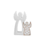 Karaca Christmas Double Angel, 15.5x5.6x20.3 cm