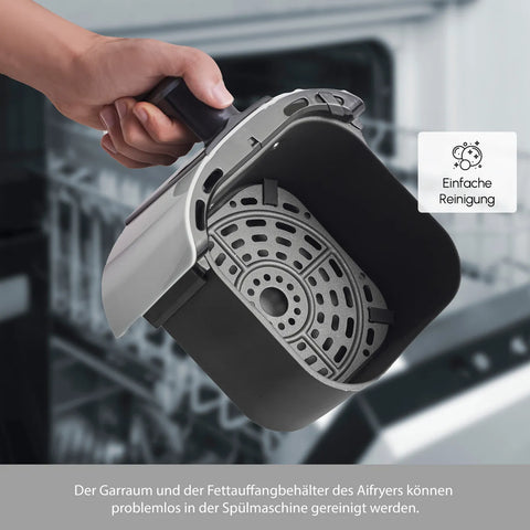 Karaca Smart Cook Airfryer, Schwarz