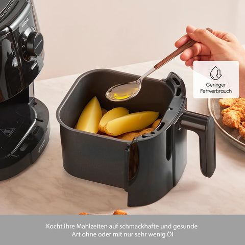 Karaca Smart Cook Airfryer, Schwarz