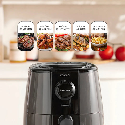 Karaca Smart Cook Airfryer, Space Grau