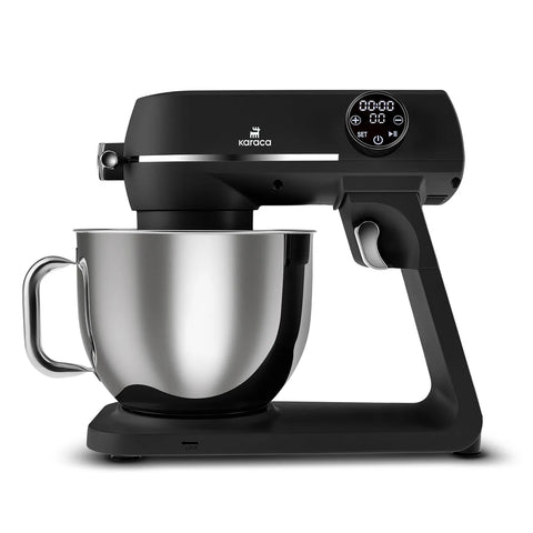 Karaca Multichef Artisan Digitale Anzeige 7 Liter Gusseisen Standmixer Schwarz 1800W