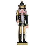 Karaca Home Christmas Nutcracker With Gold Hat, 25 cm