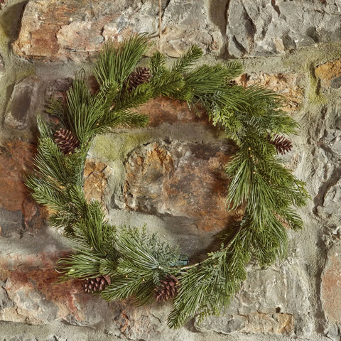 Karaca Home Weihnachten Kiefer Türschmuck, 40 cm