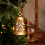 Karaca Home Weihnachten Metall Glocke Baumschmuck