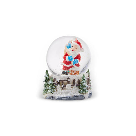 Karaca Home Weihnachten Santa Schneekugel