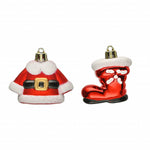 Karaca Home Weihnachten Kleidung Baumschmuck Set, 4 Teilig