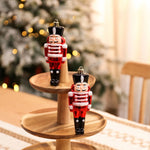 Karaca Home Christmas Nutcracker Tree Ornament Set, 2 Piece