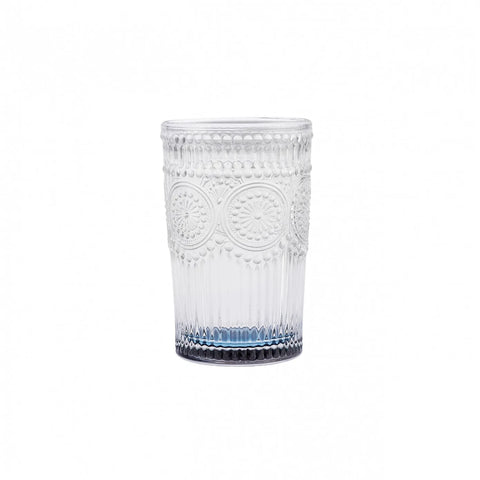 Karaca Sunflower Getränke Glas, Blau