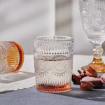 Karaca Sunflower Water Glass, Orange