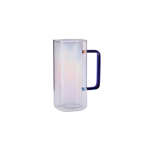 Karaca Boli Borosilicate Becher, 370 ml, Quadratisch 