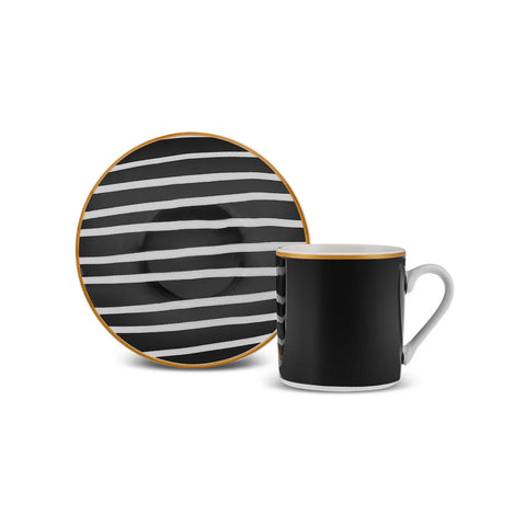 Karaca Toro Kaffeetasse für 6 Personen, 90 ml