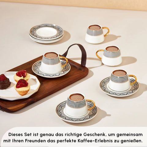 Karaca Globe Kaffeeservice für 6 Personen