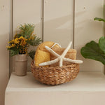 Karaca Scatola Seagrass Straw Basket, 25x11 cm