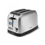 Karaca Inox Bread Toaster with Led Time Display, 950W