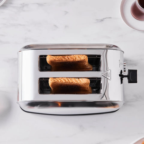 Karaca Inox Brot Toaster mit Led-Zeitanzeige, 950W