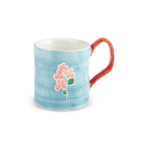 Karaca Primavera Tasse, Blau