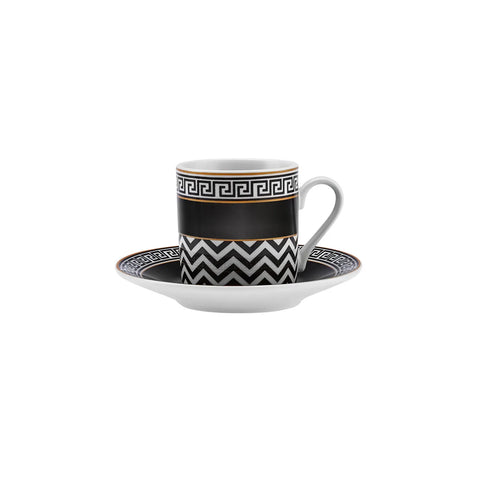 Karaca Helenistik für 6 Personen Kaffeetasse, 80 ml