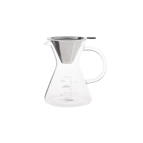 Karaca Bennet Filterkaffee-Kanne, Glas, 500 ml