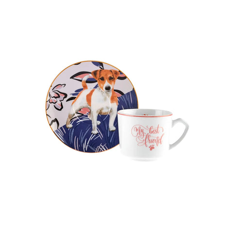 Karaca Perro Kaffeetasse für 6 Personen, 80 ml